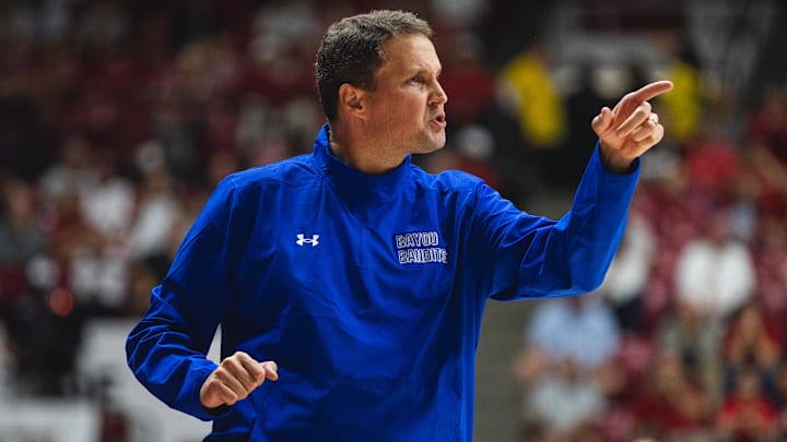  McNeese State Cowboys head coach Will Wade 