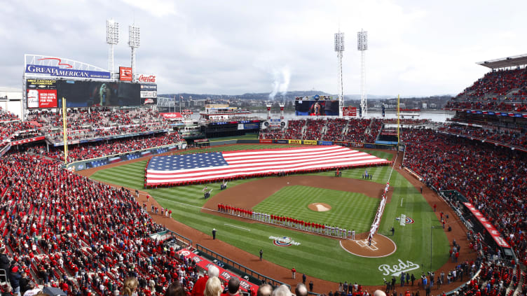 Washington Nationals v Cincinnati Reds Opening Day 2018