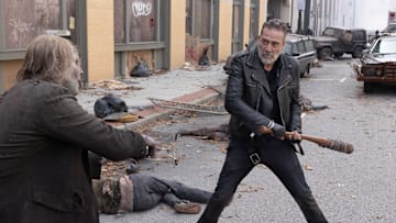 Jeffrey Dean Morgan as Negan - The Walking Dead: Dead City _ Season 2, Episode 4 - Photo Credit: Robert Clark/AMC