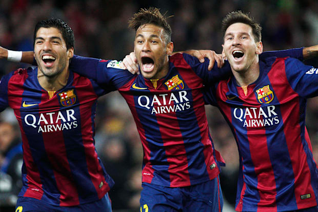 Luis Suárez, Neymar, Lionel Messi