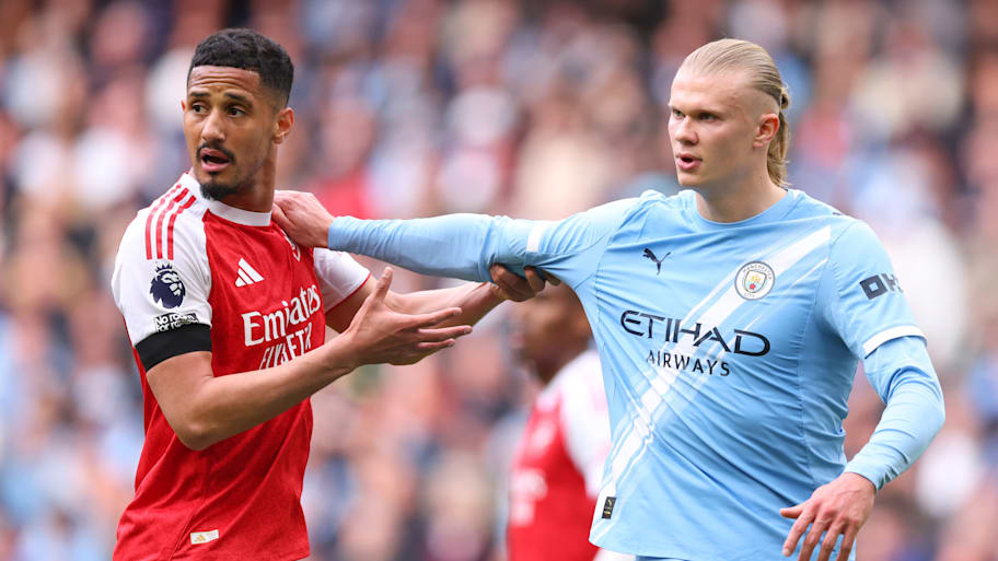 William Saliba, Erling Haaland