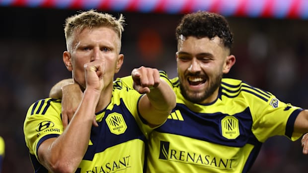 English striker Sam Surridge plays for Nashville SC.