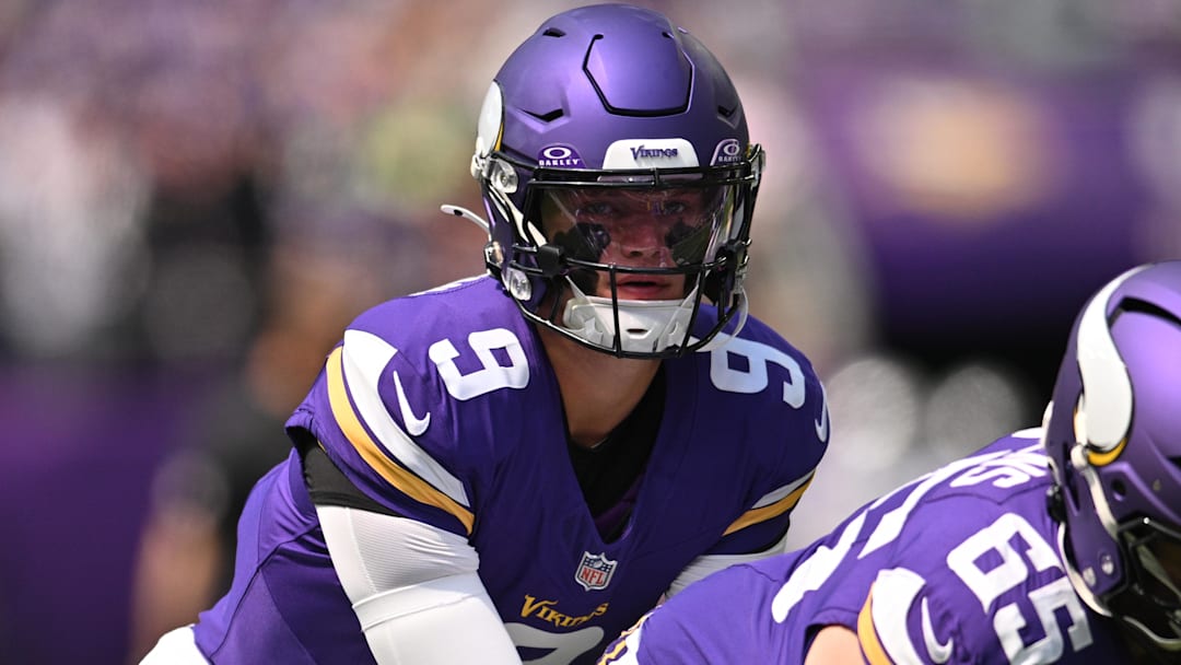 Minnesota Vikings QB J.J. McCarthy
