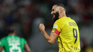 Benzema é a grande estrela do elenco do Al-Ittihad