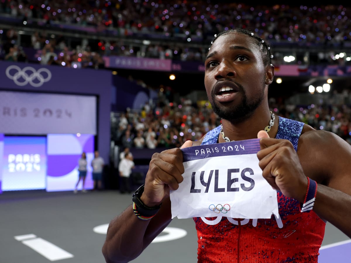 Noah Lyles Wins 100 Meter Gold in Adidas Y 3 Spikes