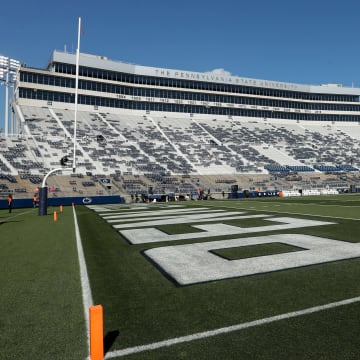A general view of Penn State's Beaver Stadium prior to a 2023 college football game. 