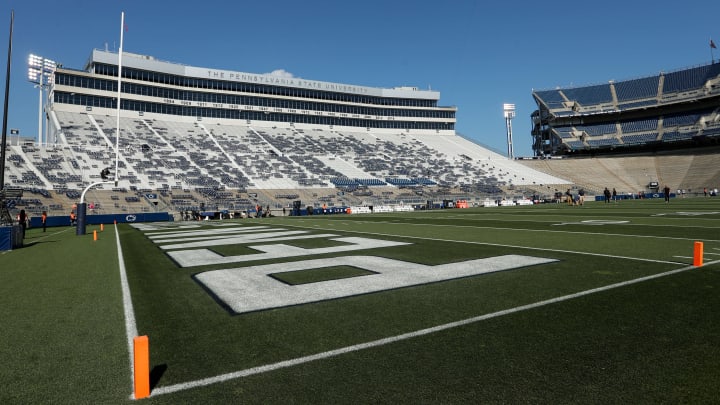 A general view of Penn State's Beaver Stadium prior to the 2023 opener against West Virginia.