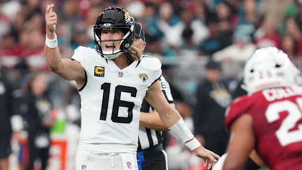 Jacksonville Jaguars quarterback Trevor Lawrence