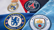 The Club Badges of the Four Champions League Semi Finalists