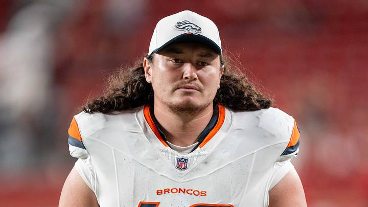 Denver Broncos center Luke Wattenberg 