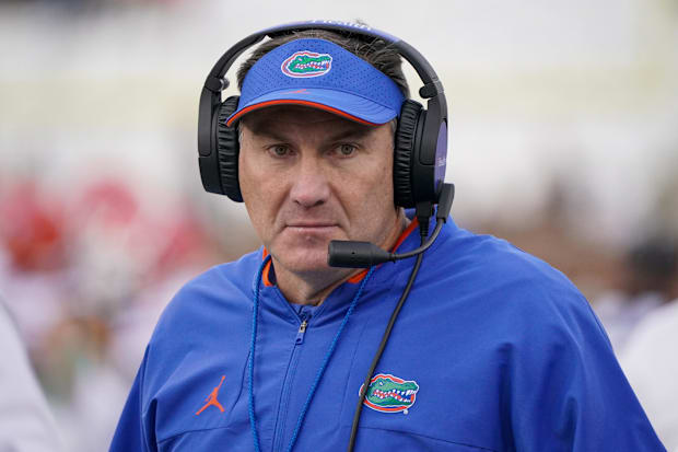 Former Florida Gators head coach Dan Mullen, now with UNLV Rebels.  