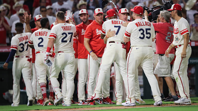 Houston Astros v Los Angeles Angels