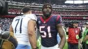 Dec 31, 2023; Houston, Texas, USA; Houston Texans defensive end Will Anderson Jr. (51) walks on the field after the game against the Tennessee Titans at NRG Stadium. Mandatory Credit: Troy Taormina-USA TODAY Sports
