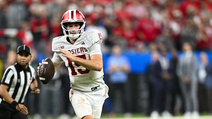 COLLEGE FOOTBALL: Indiana's Fernando Mendoza