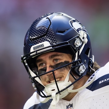 Seattle Seahawks wide receiver Jake Bobo against the Arizona Cardinals at State Farm Stadium.