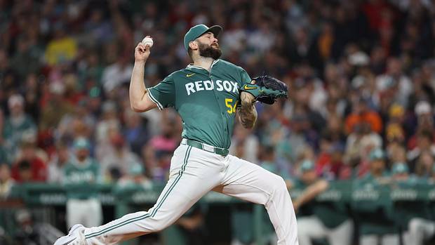 Boston Red Sox starting pitcher Lucas Giolito