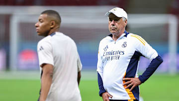 Kylian Mbappe und Carlo Ancelotti