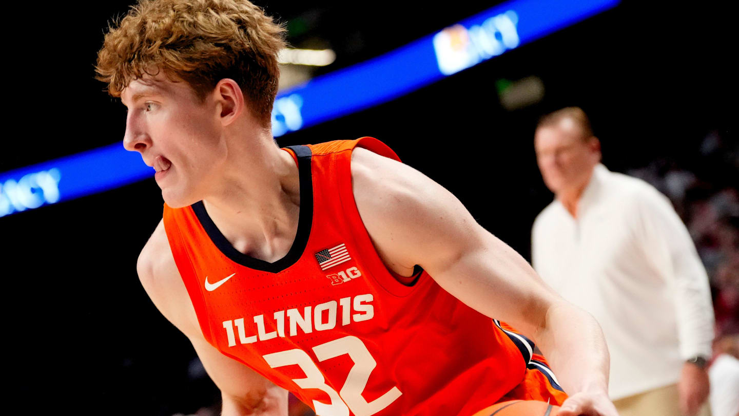 Illinois’ Kasparas Jakucionis a Projected Top-10 Pick in SB Nation NBA Mock Draft