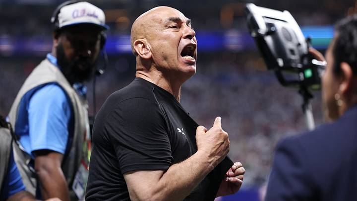 Hossam Hassan was beside himself after Egypt’s elimination. Hossam Hassan was beside himself after Egypt’s elimination.