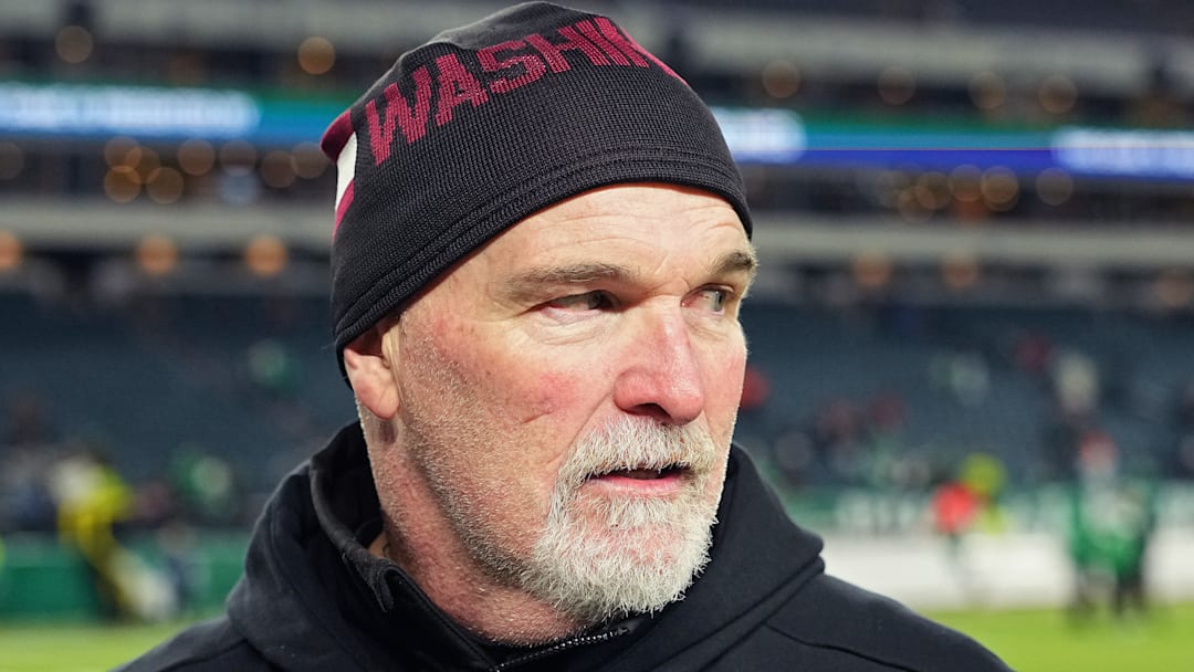 Washington Commanders head coach Dan Quinn