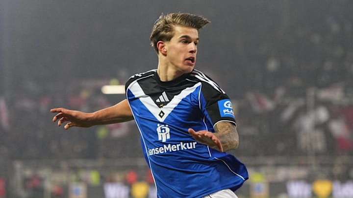 Luka Vuskovic ist beim HSV unverzichtbarer Leistungsträger