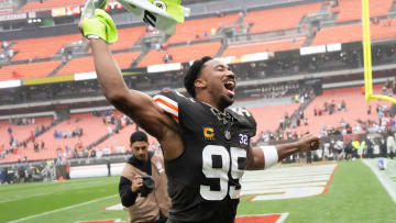 Myles Garrett and the Browns are being taken more seriously as AFC North and even Super Bowl contenders after destroying the Bengals in Week 1.