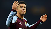 Jadon Sancho kommt auch bei Aston Villa bislang auf keinen grünen Zweig