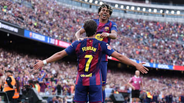 Lamine Yamal et Ferran Torres