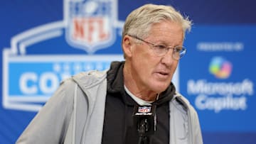 Las Vegas Raiders head coach Pete Carroll.