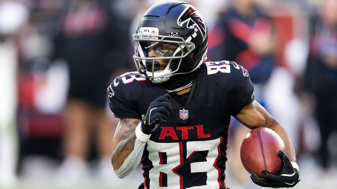 Former Atlanta Falcons wide receiver Deven Thompkins against the Arizona Cardinals.