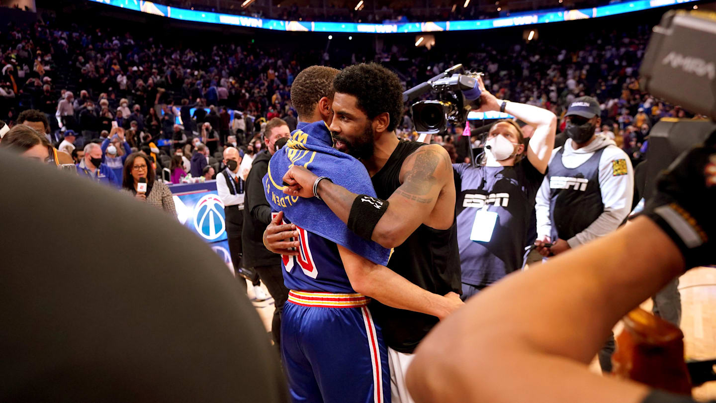 NBA Star Kyrie Irving Makes Bold Steph Curry Statement After Warriors-Mavs Game