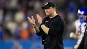 Boise State Broncos head coach Spencer Danielson.