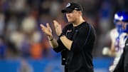 Boise State Broncos head coach Spencer Danielson.