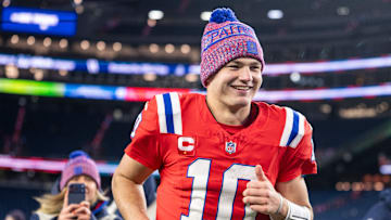 New England Patriots QB Drake Maye