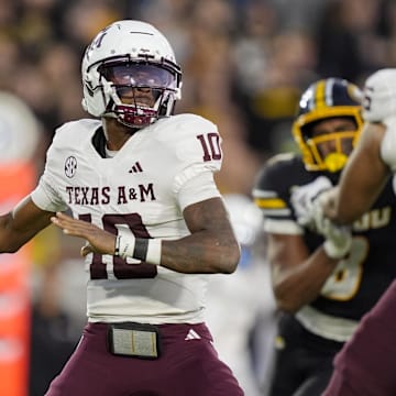 Could Texas A&M quarterback Marcel Reed and the Aggies move ahead of Indiana in the College Football Playoff Top 25 rankings?  