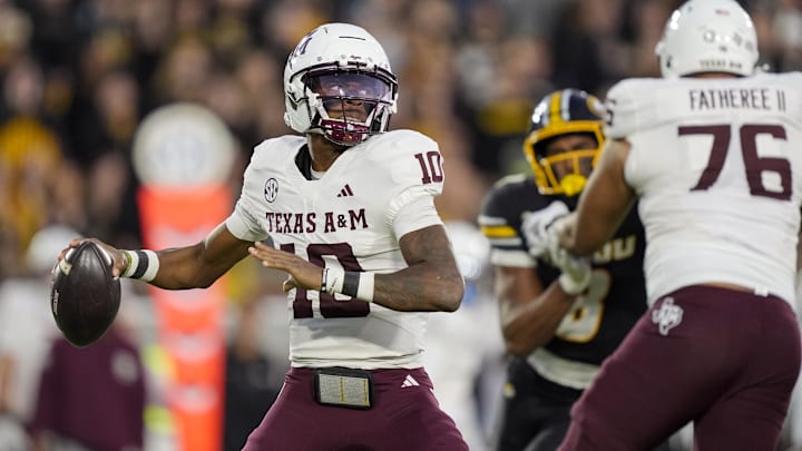 Could Texas A&M quarterback Marcel Reed and the Aggies move ahead of Indiana in the College Football Playoff Top 25 rankings?  
