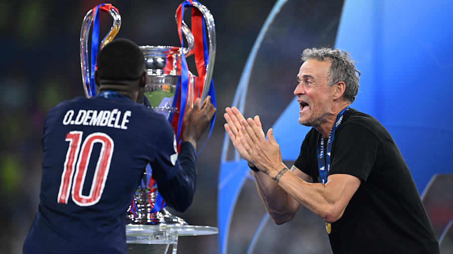 Ousmane Dembélé, Luis Enrique
