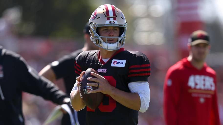 San Francisco 49ers quarterback Brock Purdy