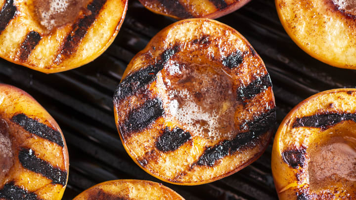 Grilled peaches are always a good idea.
