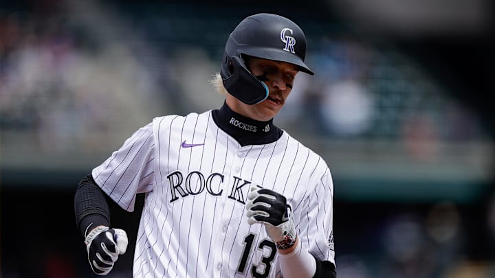 Colorado Rockies right fielder Zac Veen