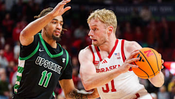  Nebraska forward Rienk Mast leads the 10-0 Huskers in scoring, averaging 18 points per game.