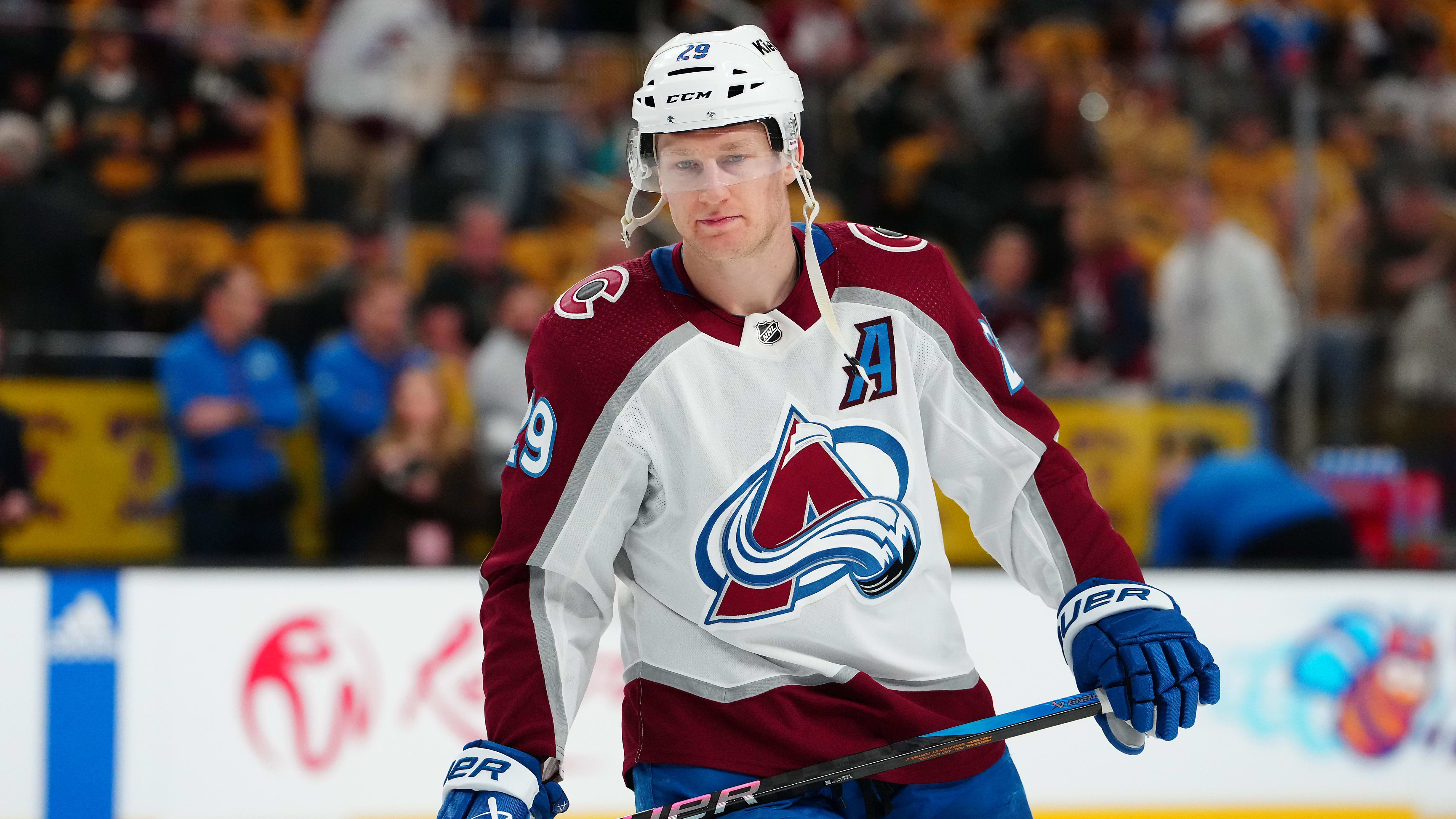 Two-time NHL All-Star Nathan MacKinnon