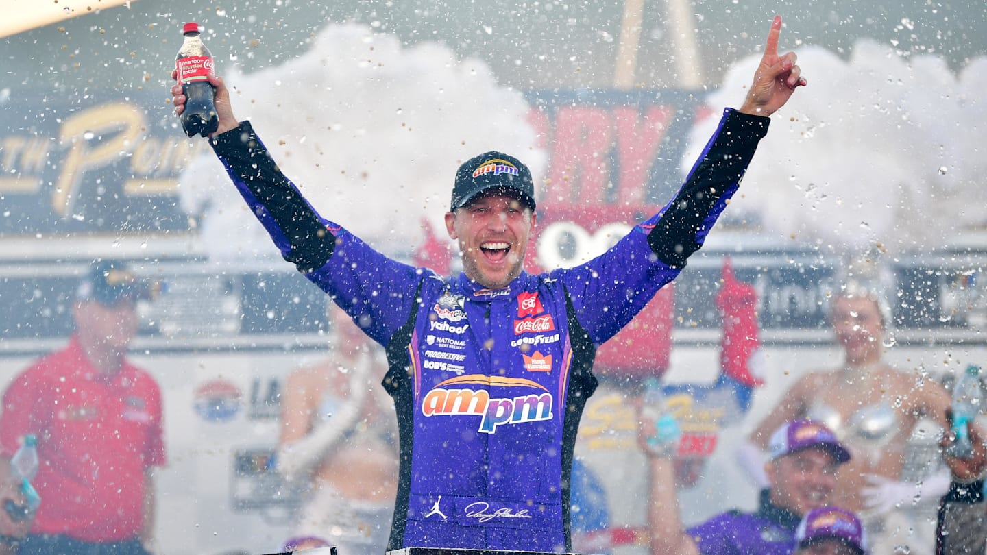 Emotions Run High as Denny Hamlin Hits 60th Career Win in Sin City
