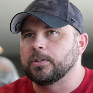 New Dallas Cowboys OC Klayton Adams during his tenure in Arizona 