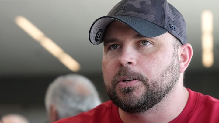 New Dallas Cowboys OC Klayton Adams during his tenure in Arizona New Dallas Cowboys OC Klayton Adams during his tenure in Arizona