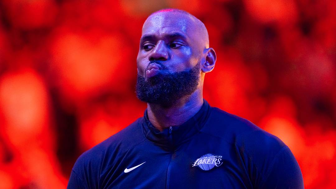 Los Angeles Lakers forward LeBron James.