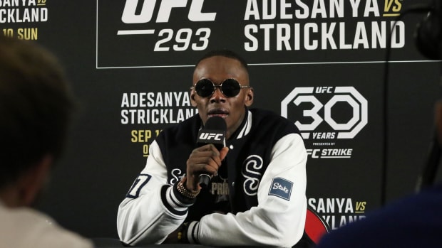 Former UFC Middleweight Champion Israel Adesany