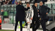 Allegri e Vlahovic