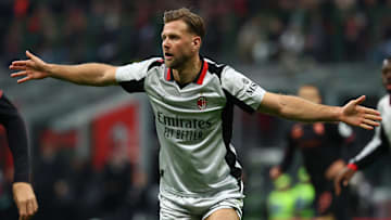 Niclas Füllkrug im Einsatz für die AC Milan Niclas Füllkrug im Einsatz für die AC Milan