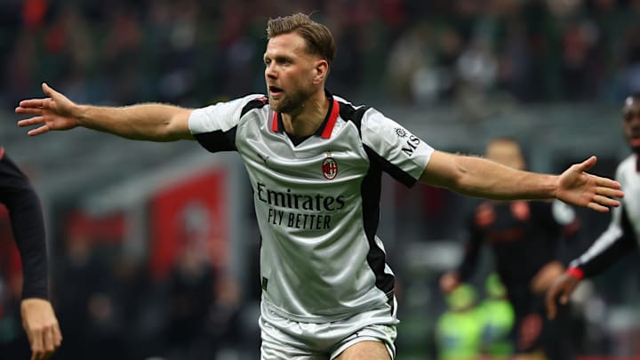 Niclas Füllkrug im Einsatz für die AC Milan